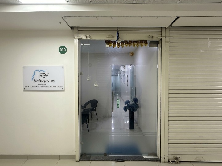 SKYS Enterprises operations floor in Kharadi, Pune